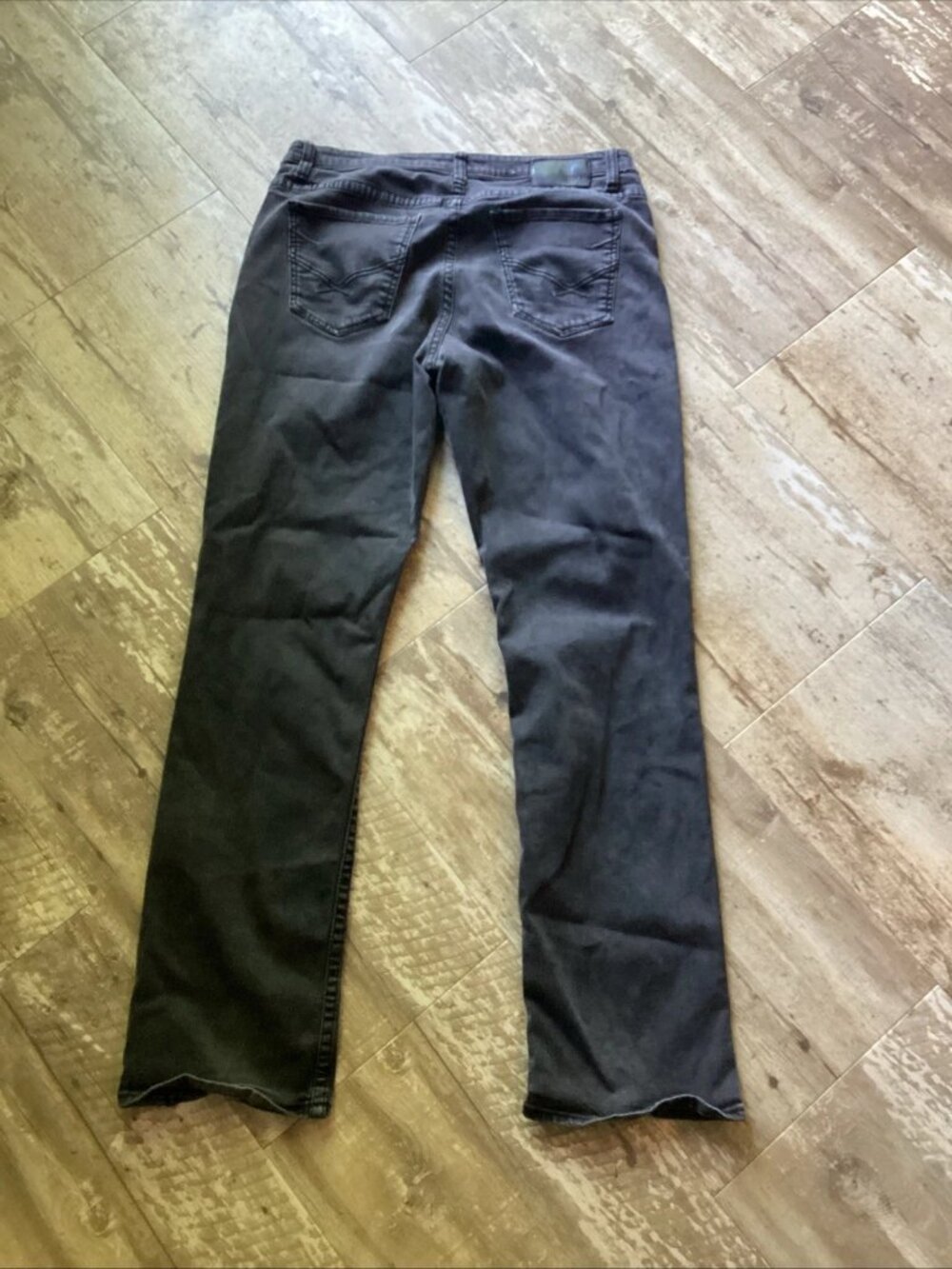 BKE Jeans Black Tyler Straight Leg Buckle Denim Men’s 36x36 - Picture 6 of 8